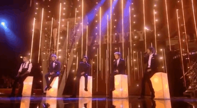 one direction royal variety performance