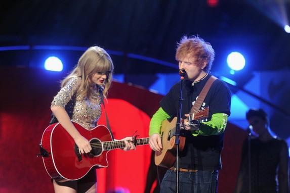 taylor swift ed sheeran baby one more time
