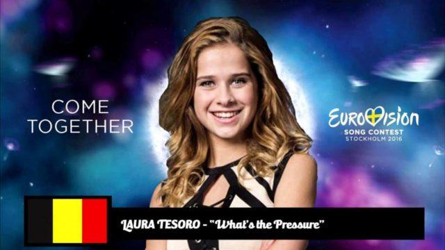 belgio laura tesoro eurovision