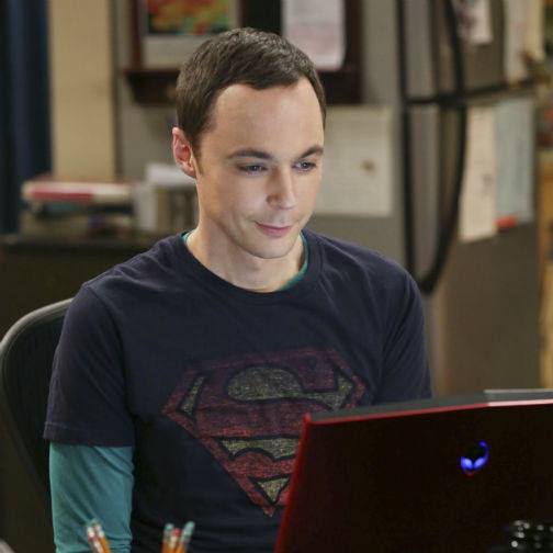 articolo regalo Espositore con foto e autografo di Jim Parsons nel personaggio di Sheldon Cooper di The Big Bang Theory