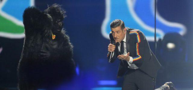 Francesco Gabbani all'Eurovision song contest 2017