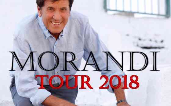 gianni morandi tour 2018