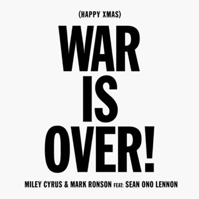 miley cyrus war is over