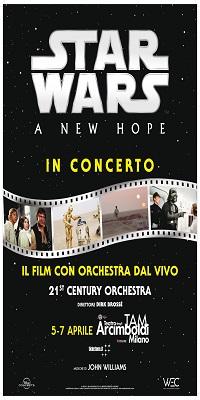 Star Wars - A New Hope in concerto: al Teatro degli Arcimboldi a Milano