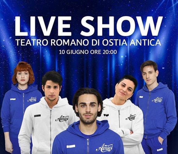 amici live show