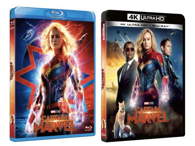 Captain Marvel: il film disponibile in digitale, DVD e Blu-ray