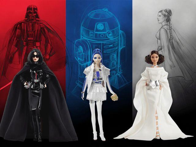Star Wars: Mattel annuncia la linea di bambole Barbie Doll