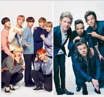 BTS One Direction