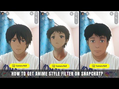 Snapchat, il filtro che ti trasforma in un anime: ecco come