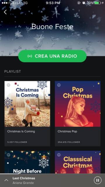 Spotify Trends: le canzoni di Natale sono le più ascoltate