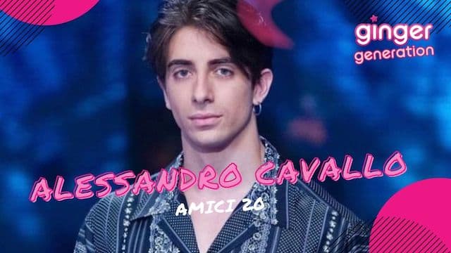 Alessandro Cavallo Amici 20 intervista