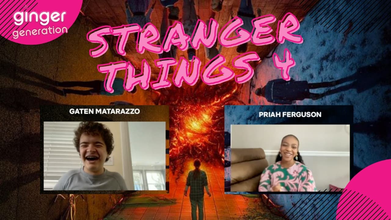 Stranger Things 4 Gaten Matarazzo e Priah Ferguson