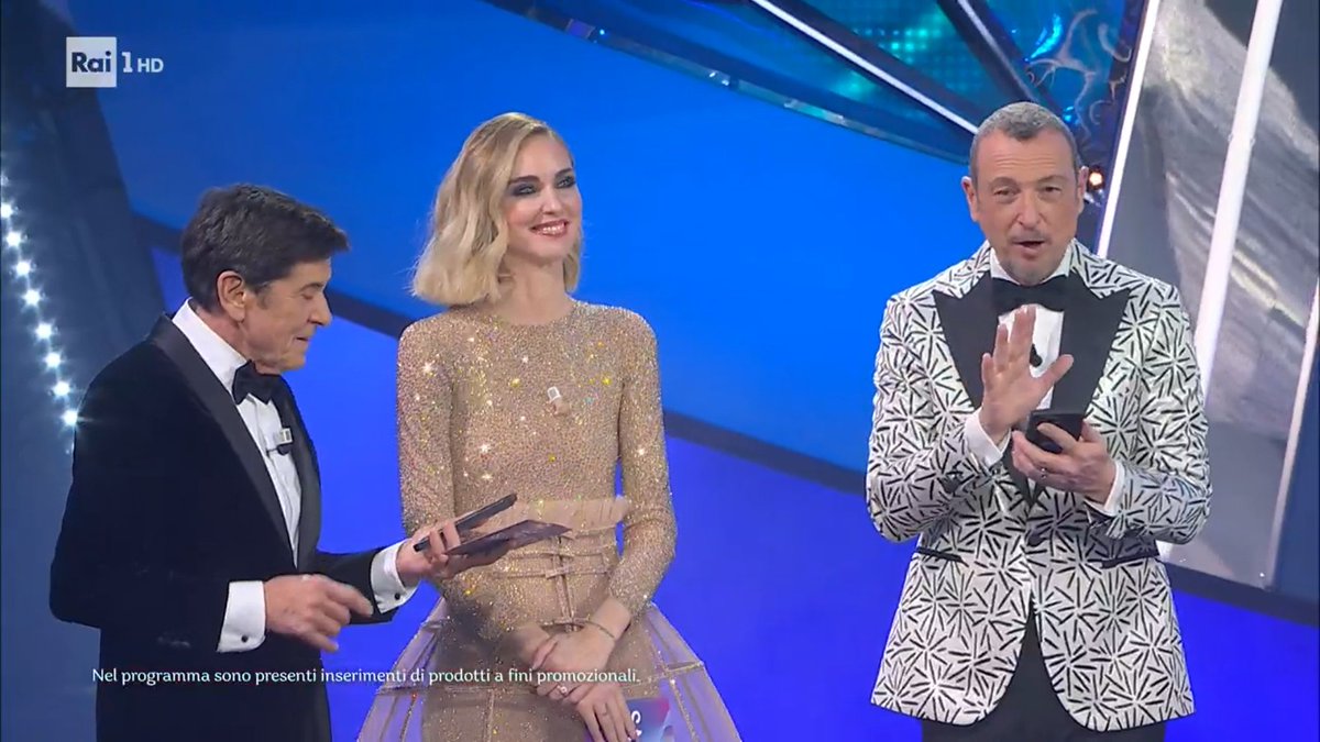 Chiara Ferragni Sanremo 2023