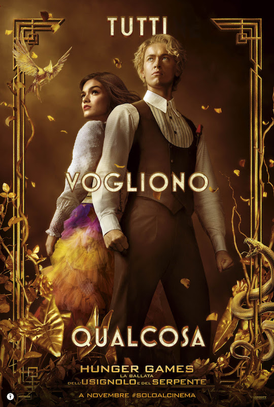 HUNGER GAMES - La ballata dell’usignolo e del serpente