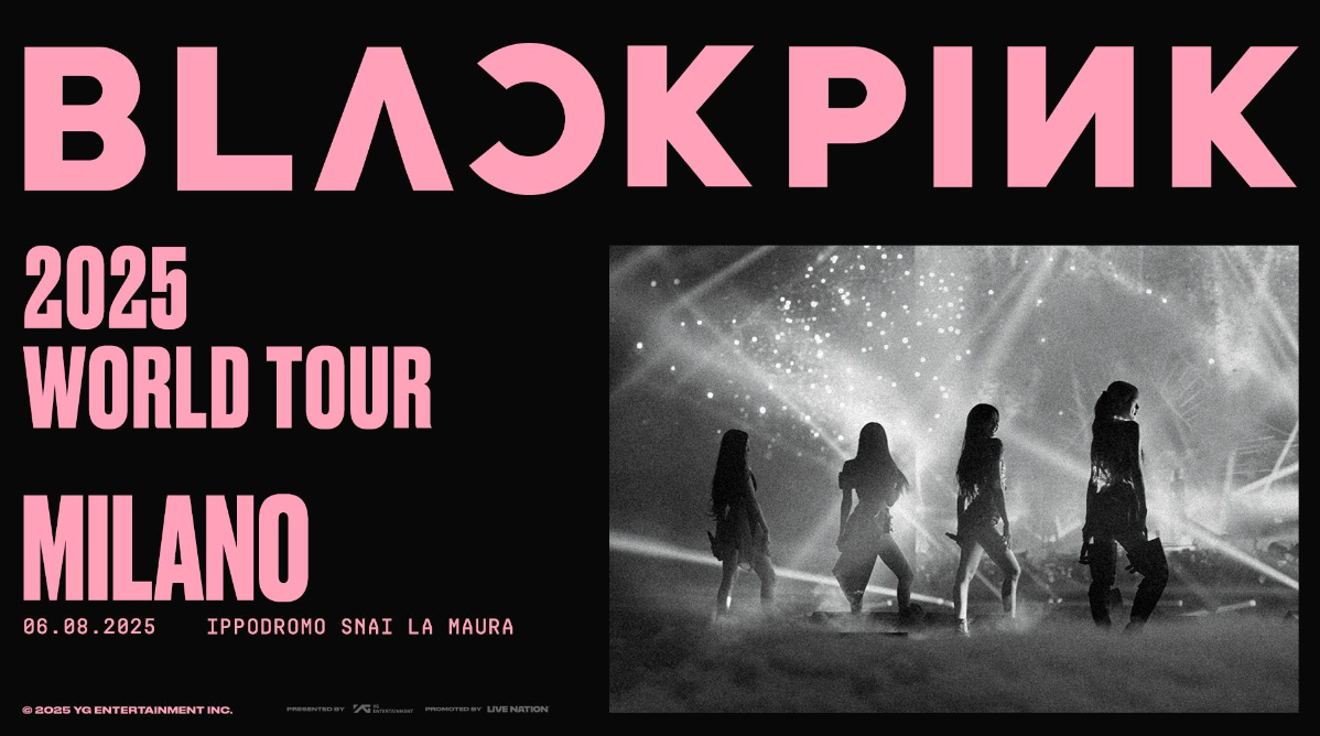 Blackpink concerto milano 2025